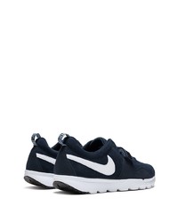 dunkelblaue Wildleder Sportschuhe von Nike