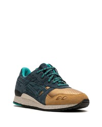 dunkelblaue Wildleder Sportschuhe von Asics