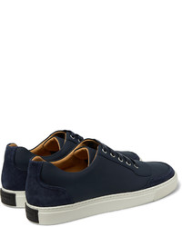 dunkelblaue Wildleder Turnschuhe von Harry's of London