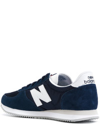 dunkelblaue Wildleder Turnschuhe von New Balance