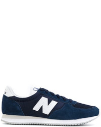 dunkelblaue Wildleder Turnschuhe von New Balance