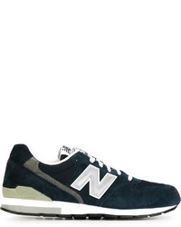 dunkelblaue Wildleder Turnschuhe von New Balance