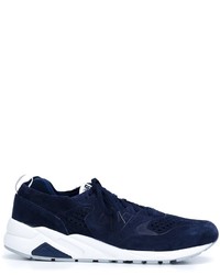 dunkelblaue Wildleder Turnschuhe von New Balance