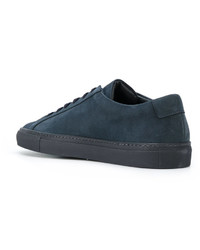 dunkelblaue Wildleder Turnschuhe von Common Projects