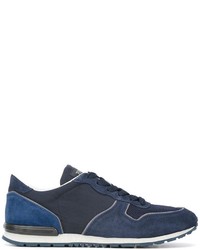 dunkelblaue Wildleder Turnschuhe von Tod's