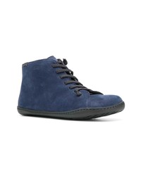 dunkelblaue Wildlederarbeitsstiefel von Camper