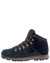 dunkelblaue Wildlederarbeitsstiefel von Timberland