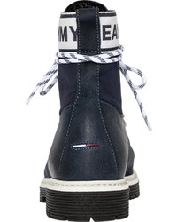 dunkelblaue Wildlederarbeitsstiefel von Tommy Jeans