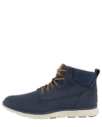 dunkelblaue Wildlederfreizeitstiefel von Timberland