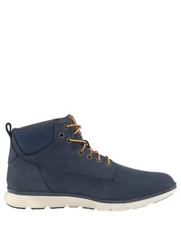 dunkelblaue Wildlederfreizeitstiefel von Timberland