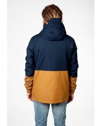 dunkelblaue Windjacke von Alife and Kickin