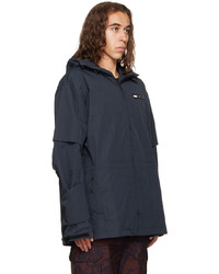 dunkelblaue Windjacke von McQ