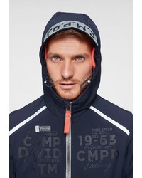 dunkelblaue Windjacke von Camp David