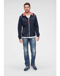 dunkelblaue Windjacke von Camp David