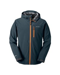 dunkelblaue Windjacke von Eddie Bauer