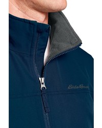 dunkelblaue Windjacke von Eddie Bauer