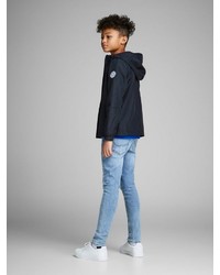 dunkelblaue Windjacke von Jack & Jones