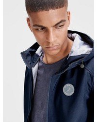 dunkelblaue Windjacke von Jack & Jones