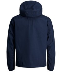 dunkelblaue Windjacke von Jack & Jones