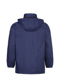 dunkelblaue Windjacke von Jan Vanderstorm