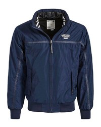 dunkelblaue Windjacke von khujo