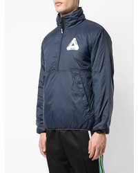 dunkelblaue Windjacke von Palace