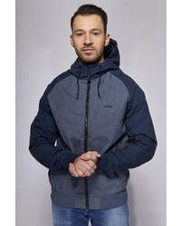 dunkelblaue Windjacke von Mazine