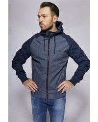 dunkelblaue Windjacke von Mazine