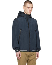 dunkelblaue Windjacke von BOSS