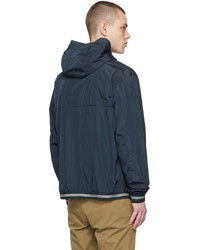 dunkelblaue Windjacke von BOSS