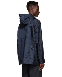 dunkelblaue Windjacke von Engineered Garments