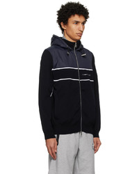 dunkelblaue Windjacke von BOSS