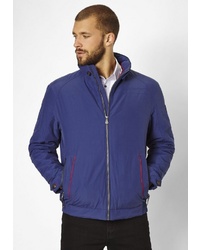 dunkelblaue Windjacke von S4 JACKETS