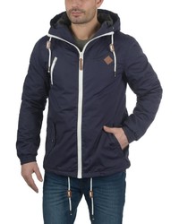 dunkelblaue Windjacke von Solid