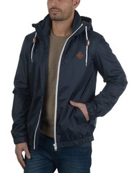 dunkelblaue Windjacke von Solid