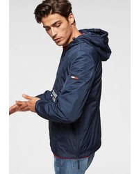 dunkelblaue Windjacke von Tommy Jeans