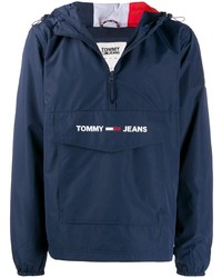 dunkelblaue Windjacke von Tommy Jeans