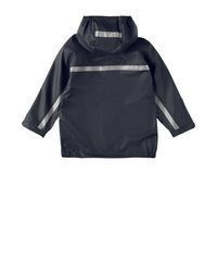 dunkelblaue Windjacke
