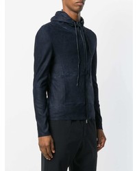 dunkelblaue Windjacke von Giorgio Brato