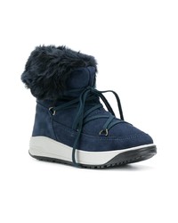 dunkelblaue Winterschuhe von Ea7 Emporio Armani