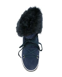 dunkelblaue Winterschuhe von Ea7 Emporio Armani