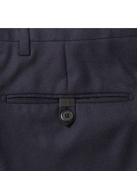 dunkelblaue Wollanzughose von Prada