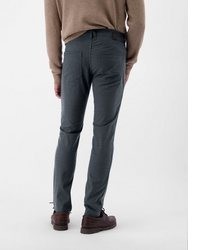 dunkelblaue Wollchinohose von LERROS