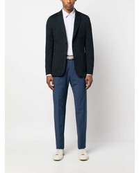 dunkelblaue Wollchinohose von Zegna