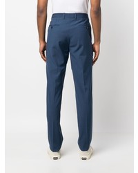 dunkelblaue Wollchinohose von Zegna