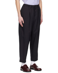 dunkelblaue Wollchinohose von Marni