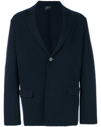 dunkelblaue Wolljacke von Jil Sander