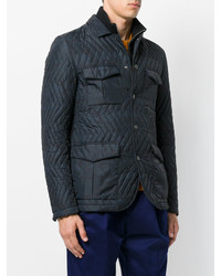 dunkelblaue Wolljacke von Etro