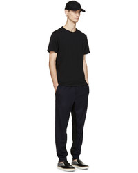 dunkelblaue Wolljogginghose von rag & bone