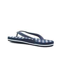 dunkelblaue Zehensandalen von Ea7 Emporio Armani